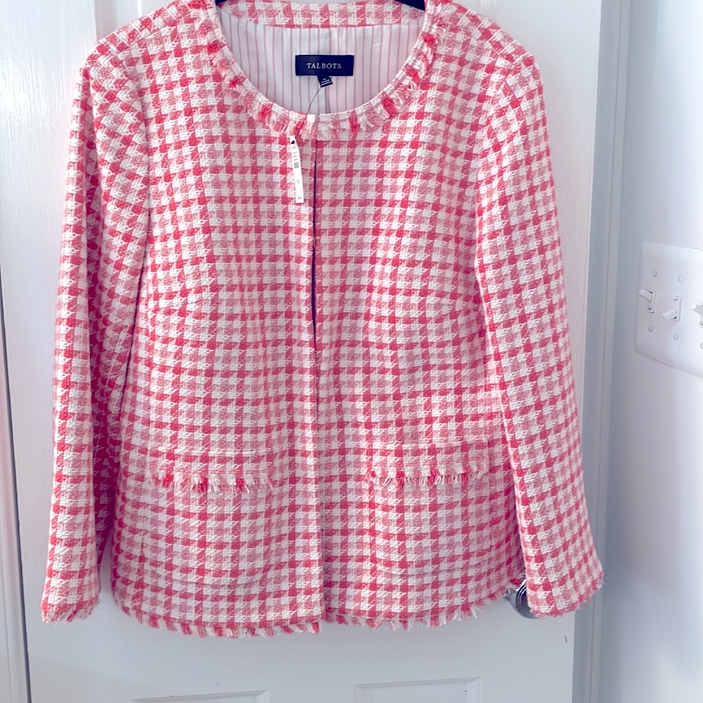 NWT Talbots spring summer lady jacket